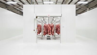 Puertas industriales para el sector cárnico