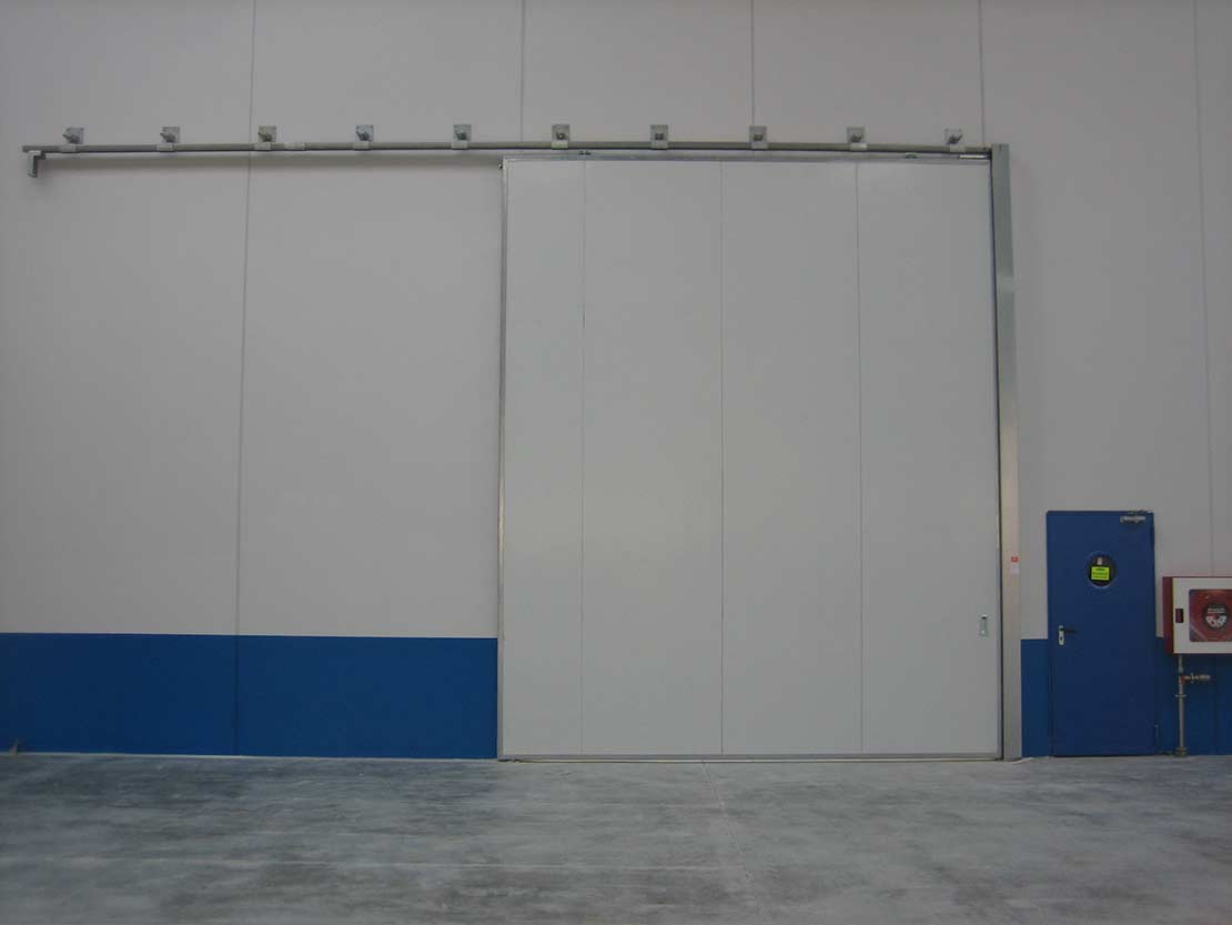 Puerta cortafuegos industrial