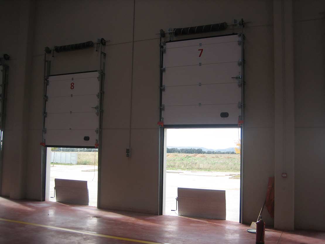 Pasarela para muelles de carga