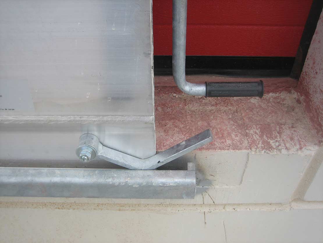 Pasarela para muelles de carga