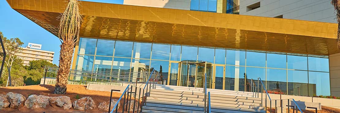 Puerta peatonal circular giratoria