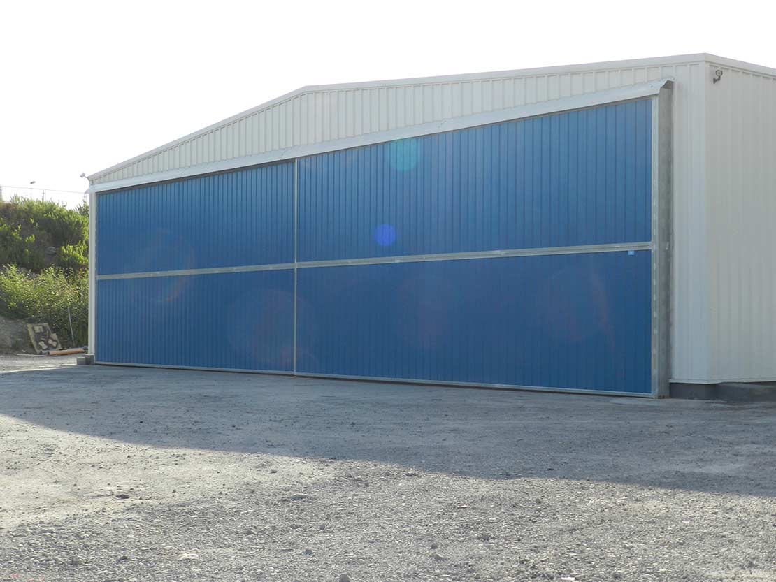 Puertas industriales de grandes dimensiones