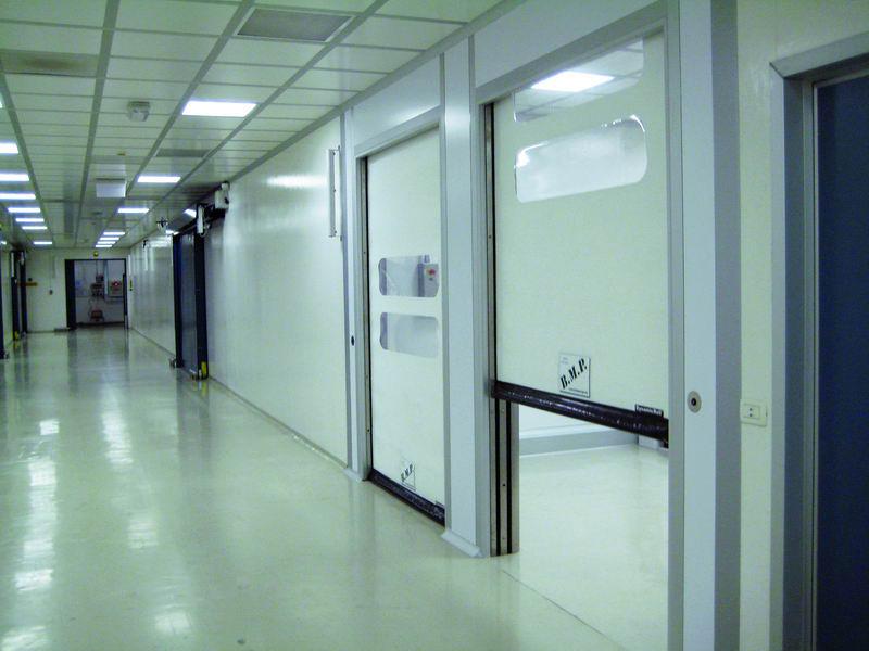 Puertas para salas blancas