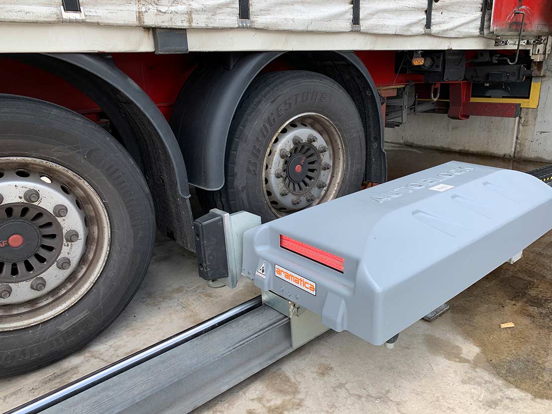 Retenedor de camión