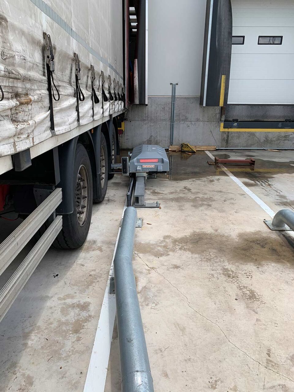 Retenedor de camión